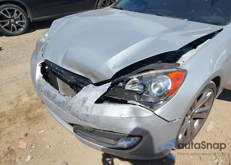 2012 Hyundai Genesis 3.8 Track z USA, uszkodzony, nr VIN KMHHU6KH4CU068422